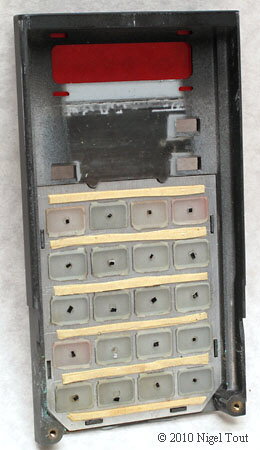 Rear of front casing