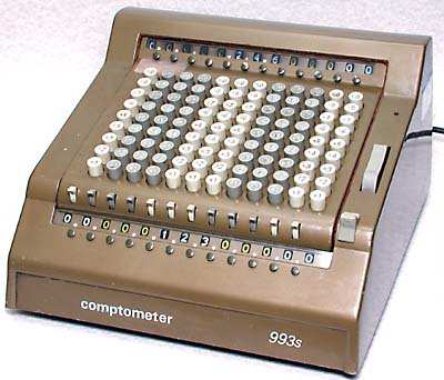Sumlock Comptometer 993s