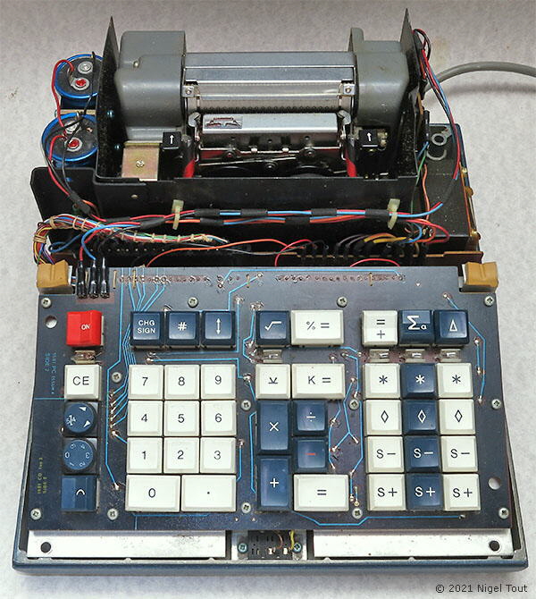 ANITA 1233P printer and key pad board