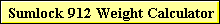 Sumlock 912 Weight Calculator