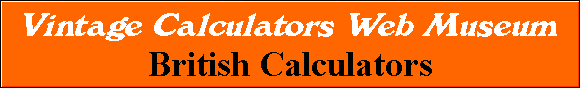 
British Calculators